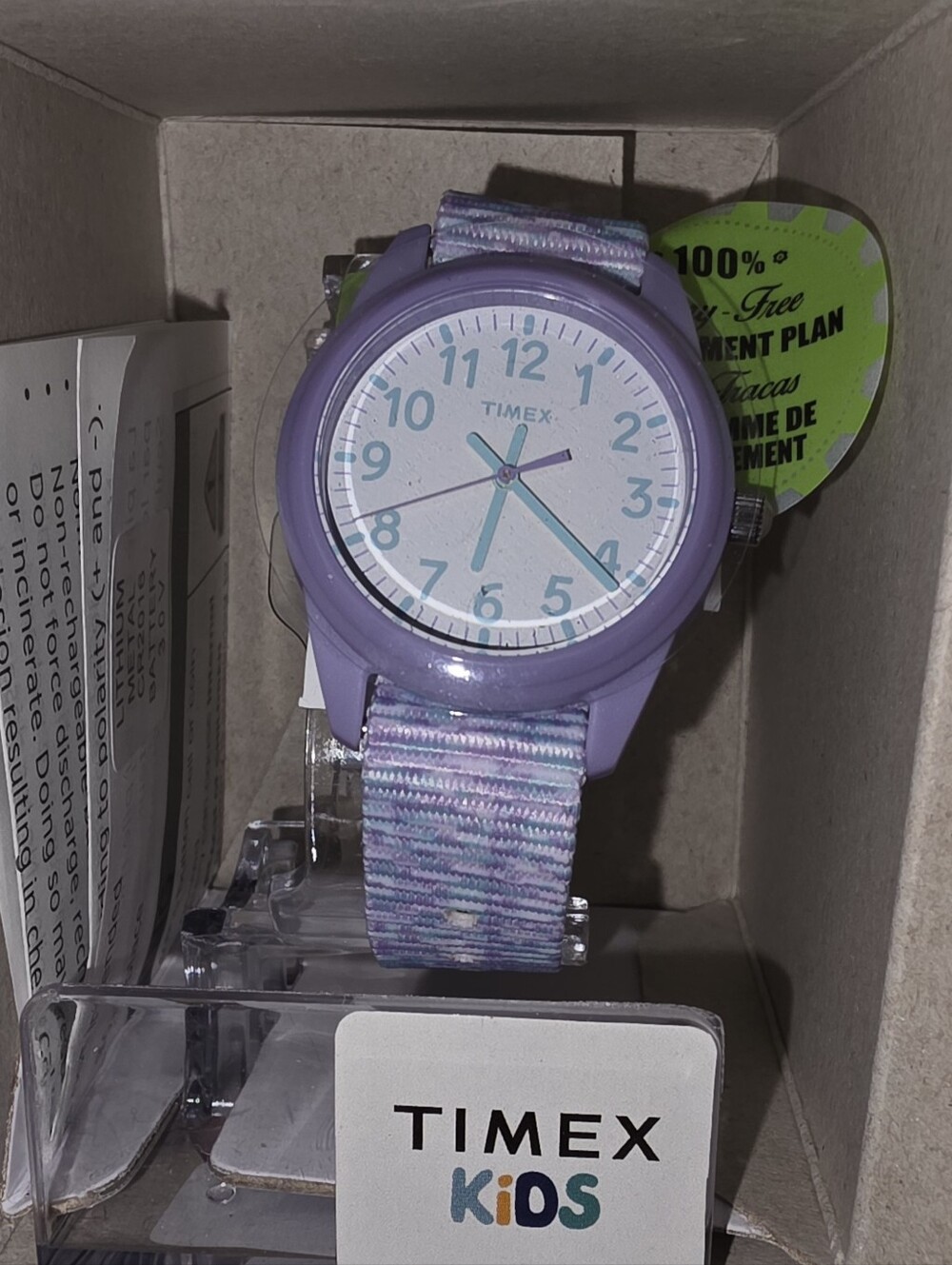 Timex Kids Purple Watch NEW IN BOX